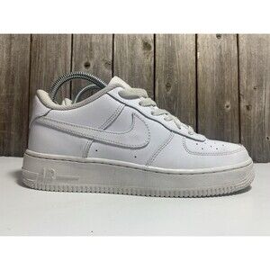 Nike Air Force 1 (GS) Youth's Size 6.5 Women's Size 8 Shoes Triple White